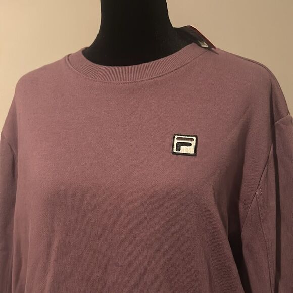 NWT Fila French terry crewneck sweatshirt     A - Picture 3 of 6